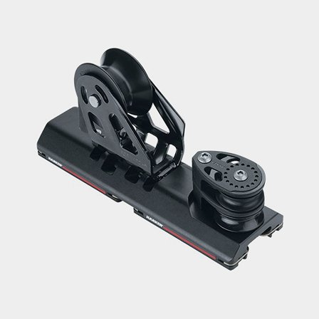 Harken 27mm High-Load Adjustable CB Car - 2 Sheave, 4:1 (G2747B.HL)