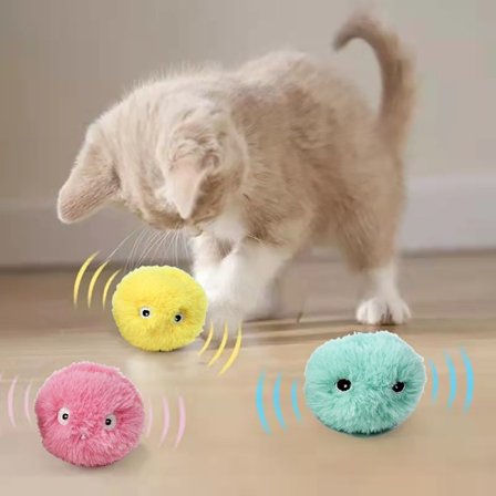 Interactive Ball Plysch Pipande Ball Pet Toy