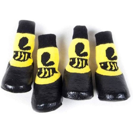 2 Par Hundesokser, Hundepotebeskytter, Dyresokser, Skridsikre