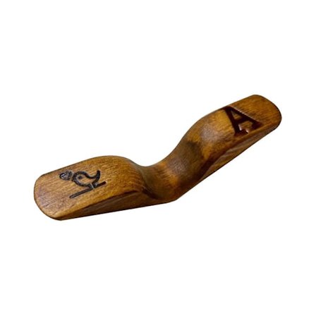 Boksideholder - Håndlaget naturlig valnøtt tommelbokmerke - Romanlesetilbehør Gaver til lesere