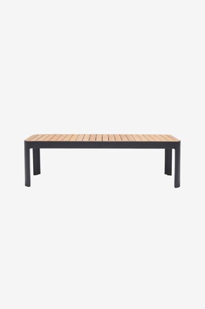 LifestyleGarden - Bänk PORTALS 140 - Svart - Bänkar - Från Homeroom