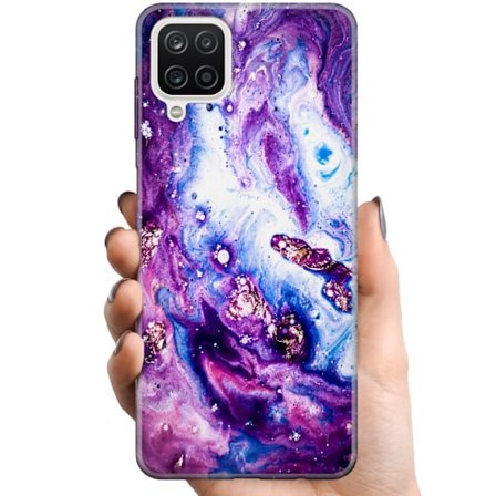 Yhteensopiva Puhelinkuori Samsung Samsung Galaxy A12 Lila