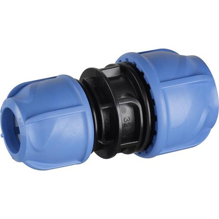 Georg Fischer 3004080132 PEM-kobling PP, rett, kuststoff, redusert, 25 x 20, Installasjon