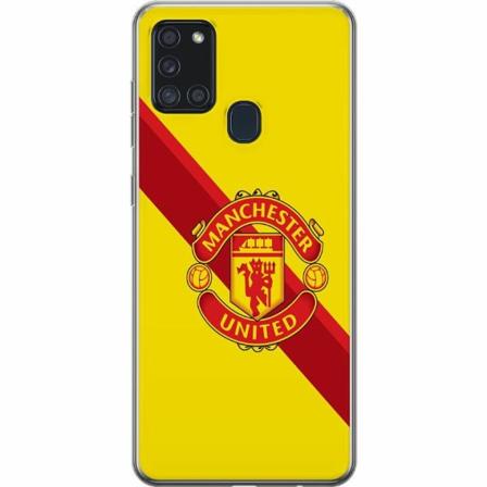 Samsung Galaxy A21s Genomskinligt Skal Manchester United Fc