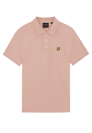 Lyle & Scott Plain Polo Shirt T-shirts Herr Rosa L
