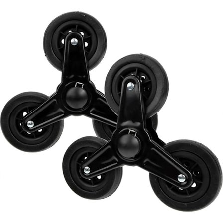 Ostoskärryn pyörät portaiden kiipeämiseen, raskaaseen käyttöön, käsikärry, huonekalukärry, kääntyvät pyörät, matkalaukkukärryn pyörät, raskaat pyörät,