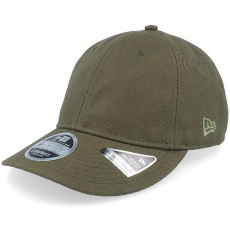 New Era - Grön unconstructed Keps - Ne Heavy Twill 9FIFTY Rc Olive Dad Cap @ Hatstore