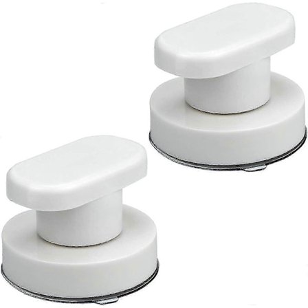 Vindueskrog Håndtag med Sugekopper og Sikkert Greb - 2-pak