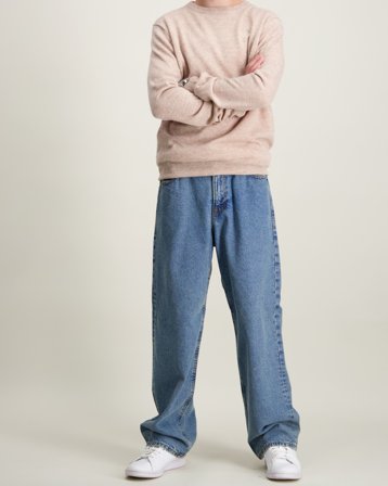 Jack & Jones JJIALEX JJORIGINAL SQ 066 SN Bleu Jeans Garçon - Kids Brand Store