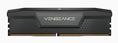 Corsair DDR5 5200MT/s 8GB 1x8GB DIMM Unbuffered 40-40-40-77 Std PMIC XMP 3.0 VENGEANCE Black Heatspreader Black PCB 1.25V