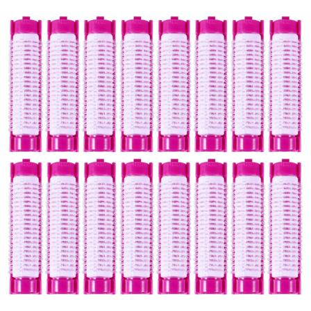 20 stk Hårruller Plast Hårkrøllere Bølge Hårkrøllere Hårstyling Verktøy Lilla 8X1.3X1.3CM Purple 8X1.3X1.3CM