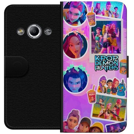 Kompatibel Tegnebogsetui til Samsung Galaxy Xcover 3 Kawaii KPop Demon Hunters vinyl samleobjekt