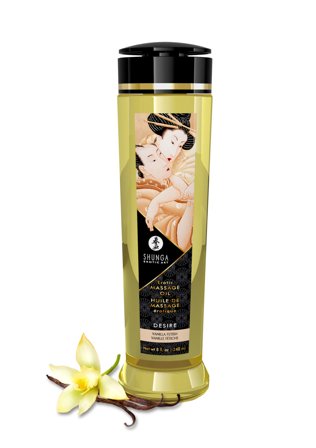 Shunga Massage Oil Desire Vanilla 240ml