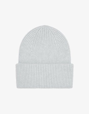 Merino Wool Hat - Limestone Grey - One Size