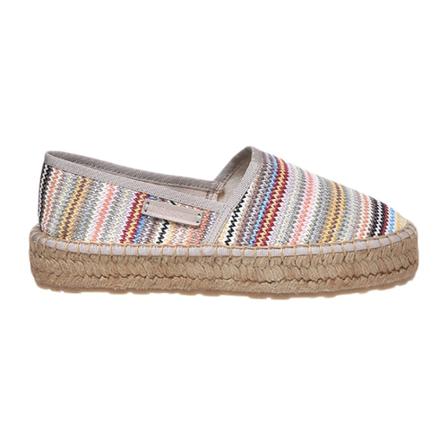 Love Moschino Rainbow Espadrilles , Beige , Dames , Maat: 40 EU
