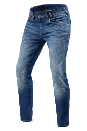 Jeans Moto Rev'It! Carlin SK Blu medio usato W30 x L36