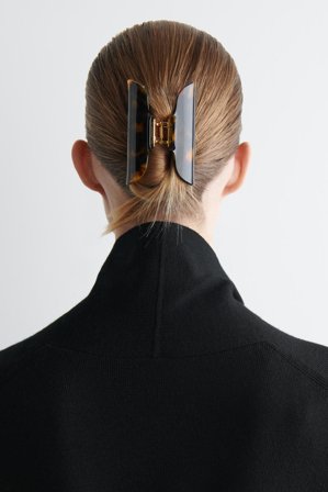 COS Women's Claw Hair Clip in Brown