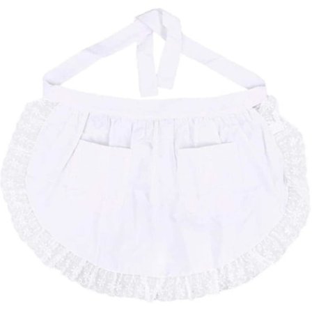 Pitsi-esiliina Puoli-esiliina Tarjoilijan Vyöesiliina Valkoinen Keittiöesiliinat-dwdz