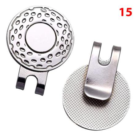 Golfbollmärke Med Golfhattklämma Magnetisk Utomhuslegering Golf M