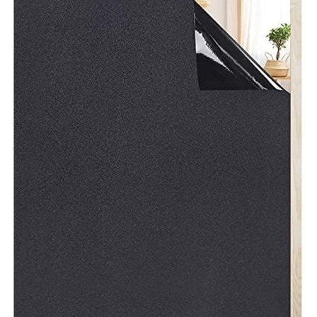 Film for vinduer mot innsyn, mørkleggende vindusfilm, 45x200 cm, F