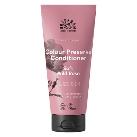 Urtekram Nordic Beauty Balsam Color Preserve Soft Wild Rose 180 ml