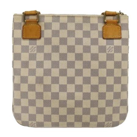 Louis Vuitton Vintage Pre-owned Canvas Bosphore Hvid, Dame Vintage Tasker, Størrelse: ONE Size