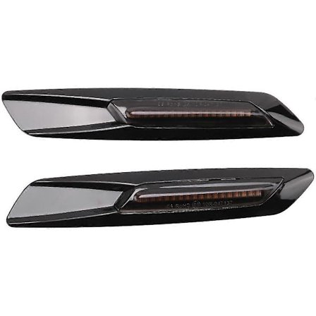 2 stk. Katteblinklys LED Bil Dynamisk Side Markør Blinklys Signal Lampe for- E60 E61 E81 E