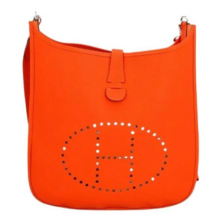 Hermès Vintage - Vintage Väskor - Orange - Dam - Storlek: One Size, Dam, Storlek: ONE SIZE
