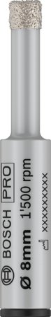Bosch PRO Ceramic Dry Diamantborr cylindrisk Diameter: 8 mm, Maskintillbehör & förbrukning