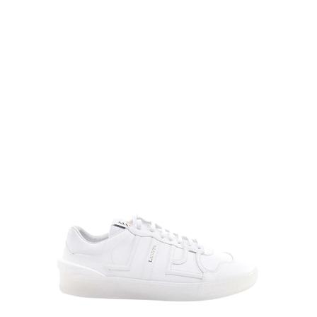 Lanvin, Clay Sneakers Wit, Heren, Maat:45 EU