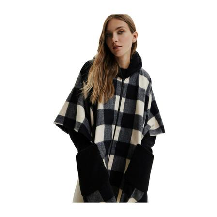 Desigual Capes Sort, Dame Poncho, Størrelse: ONE Size