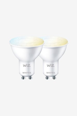 WiZ - WiFi Smart LED GU10 50 W, lämmin/kylmän valkoinen, 2/pakk. - Älyvalot - - Homeroom