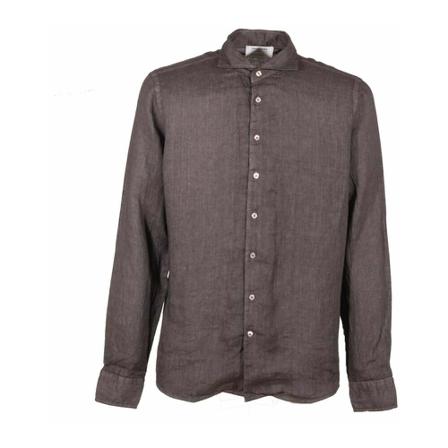 Gran Sasso, Shirt Bruin, Heren, Maat:L