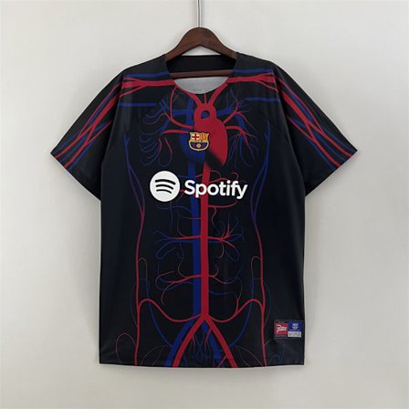 2023-2024 sesongen Barcelona klubbdrakt Fan-utgave Spider-Man spesialutgave