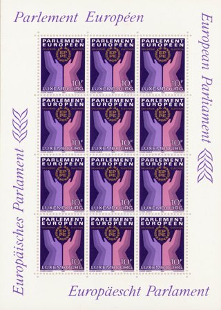 Luxembourg 1984 - MICHEL 1097 - Postfrisk ark