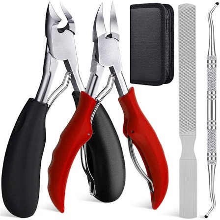 Pedicure sæt med værktøj til indgroede tånegl 4 dele