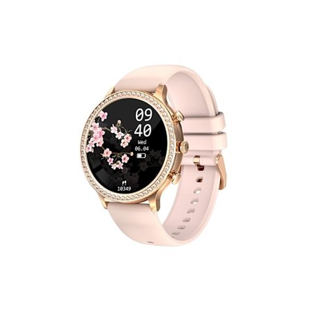 Diamant Smartwatch Dame 1.32 Tommer Bluetooth Smartwatch Puls Fitness Tracker_YF