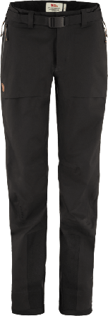 Fjällräven Keb Eco-Shell Trousers Women's Women shell trousers Black XS