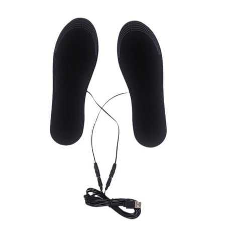 Lämmitettävät pohjalliset USB-latauksella 0