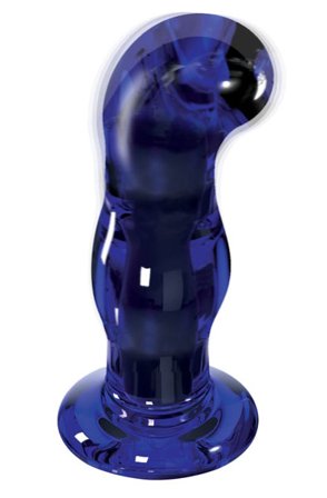 ToyJoy Gleaming Vibrating Glass Plug 11,5 cm - Woome.pl