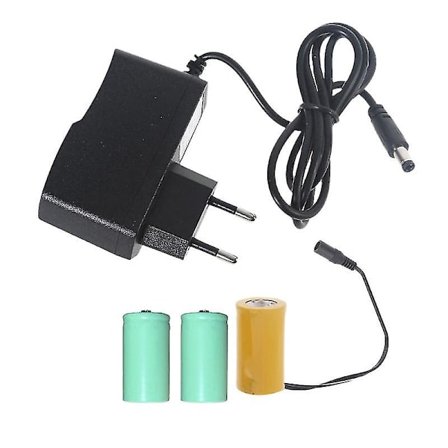 LR20 D Batteri Eliminator Strømkabel Adapter 4.5V D Batteri Eliminering Linje