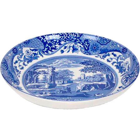 Spode Pastaskål 'Blue Italian' - Blå og hvid | KitchenOne