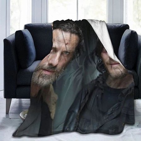 Daryl Dixon Fleecepledd Sengpledd Lett Supermyk Koselig Luksuriøst Sengpledd Mikrofiber -s521 125x100cm