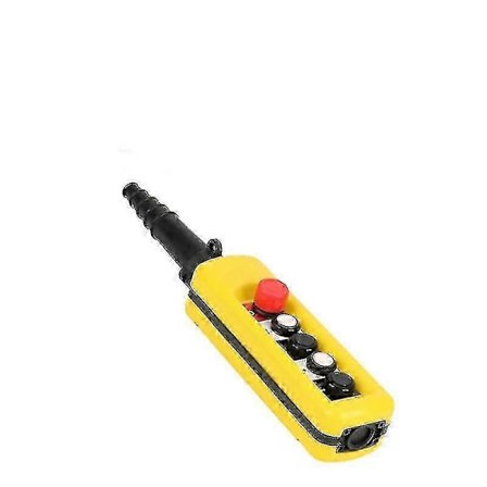 XAC-4713 Enkelt Hastighed Hejsekran 4 Trykknapper Hængende Kontrolstation Med Nødstop