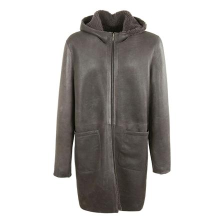 Salvatore Santoro Faux Fur & Shearling Jakke Brun, Herre, Størrelse: M