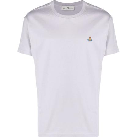 Vivienne Westwood, T-Shirts Paars, Heren, Maat:L