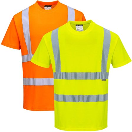 Reflex Crow Neck T-shirt - Gul