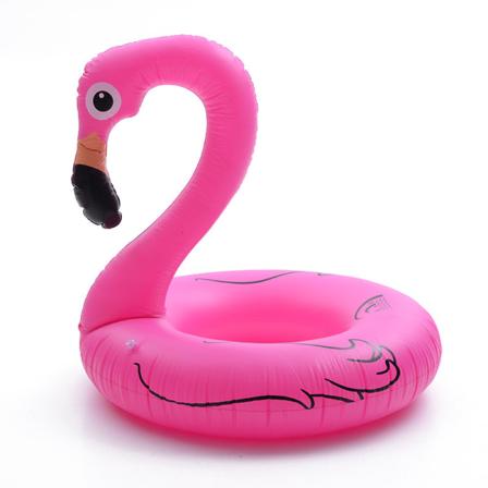 Oppblåsbar flytende flamingo svømmering for bassengfest, egnet
