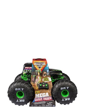 Monster Jam Monster Jam Rc Mega Grave Digger - Multi/patterned - ONE SIZE