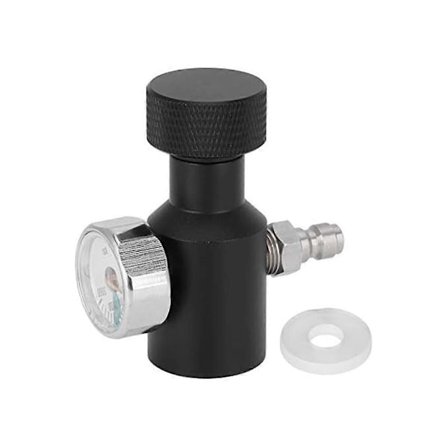 Co2 Tank Fyllningsstation Laddningsadapter Regulator Tillbehör Hankontakt för 0-3000Psi Öl Cylinder Påfyllningsadapter